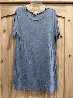 Piko Classic Women's Crew‎ Neck Tee Dress in Gray